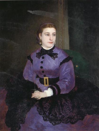 Pierre Renoir Mademoiselle Sicot France oil painting art